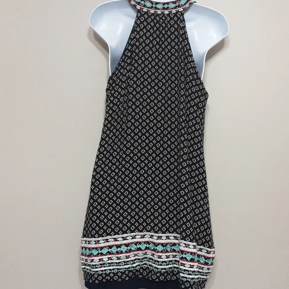 Anthropologie THML faye embroidered halter summer dress womens in size L - Picture 7 of 10